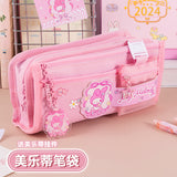 Niche Non-Colliding High-Looking Primary School Girls Kurome Stationery Bag Stationery Box Pencil Case Sanrio Pencil Bag