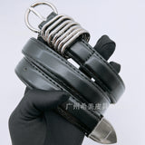 Homemade Metal Belt, Fashionable Korean Style Women's Versatile Belt, Black Niche Design, High-end Decorative Jeans Belt