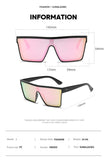 Trendy Square Shaped Fashion Glasses – Polarized Sun Shades