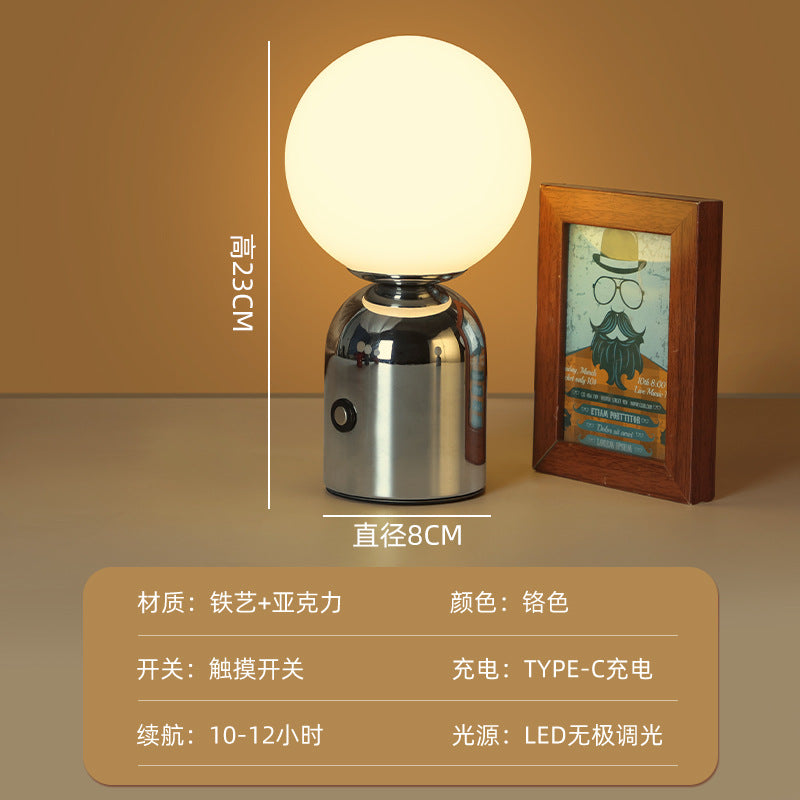 Nordic Macaron Table Lamp Clear Bar Bar Table Lamp Cafe KTV Atmosphere Lamp Bedside Lamp Wedding Lamp