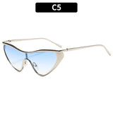 新款时尚金属大框防晒户外太阳镜跨境欧美个性墨镜女潮流太阳眼镜