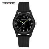 Sanda Dual Calendar Couple Quartz Watch – Waterproof Fashion Watch for Men & Women