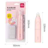 Deli Stationery 71073 Electric Eraser Replaceable Rubber Core Sketch Art Multifunctional Automatic Eraser