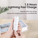 USB Rechargeable Handheld Fan – Compact, Foldable & Portable Fan for Travel