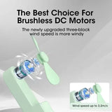 USB Rechargeable Handheld Fan – Compact, Foldable & Portable Fan for Travel