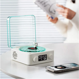 Bluetooth White Noise Speaker with Clock, Atmosphere Light