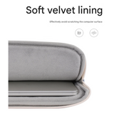 Waterproof Laptop Sleeve – Marble Slate Print, Stone Texture Protective Case (11"-15" inches)