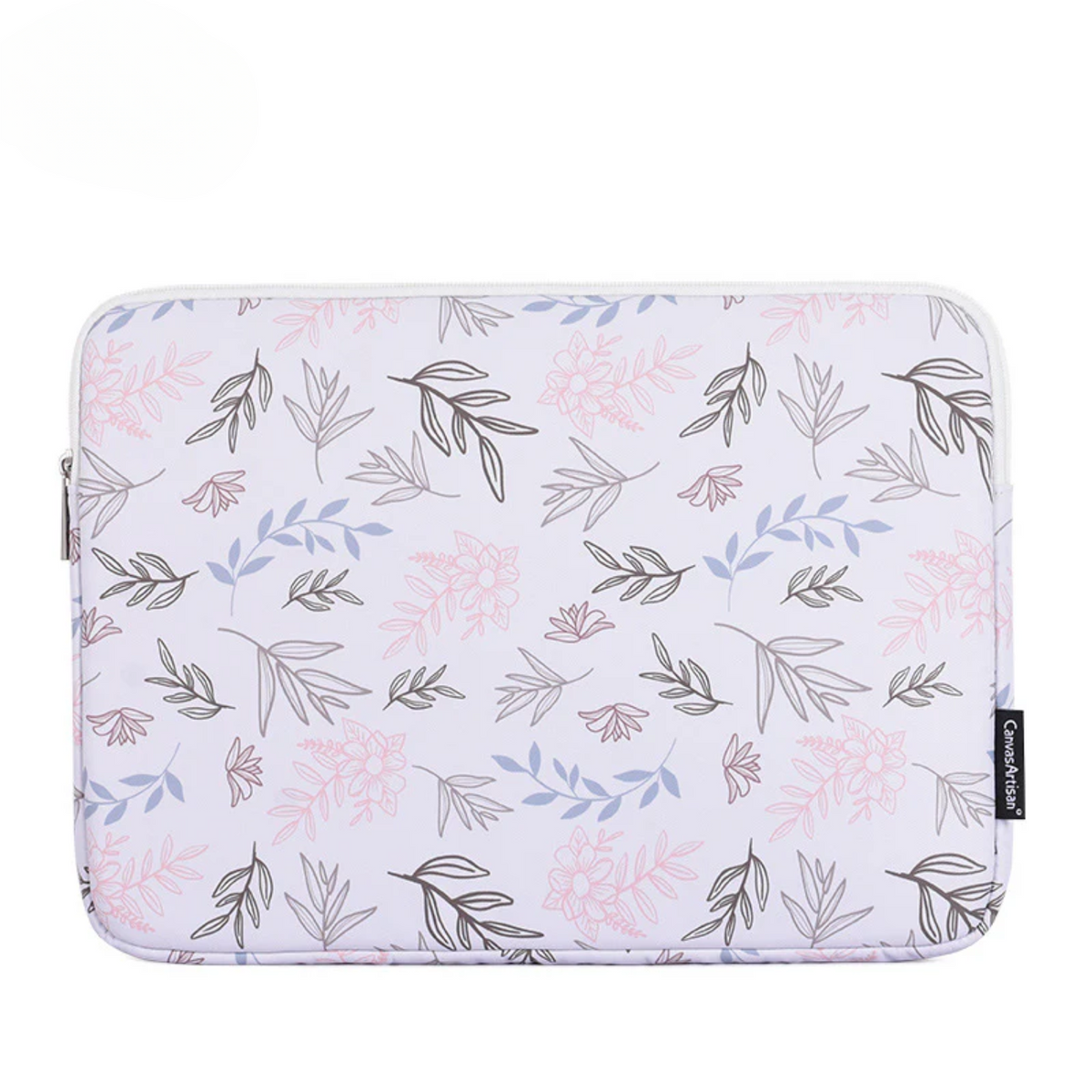 Floral Laptop Sleeve – 11''–15.6'' Waterproof & Shock-Resistant Case for HP & More