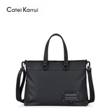 Catei Karrui Men’s Oxford Briefcase – Large Capacity Messenger Handbag