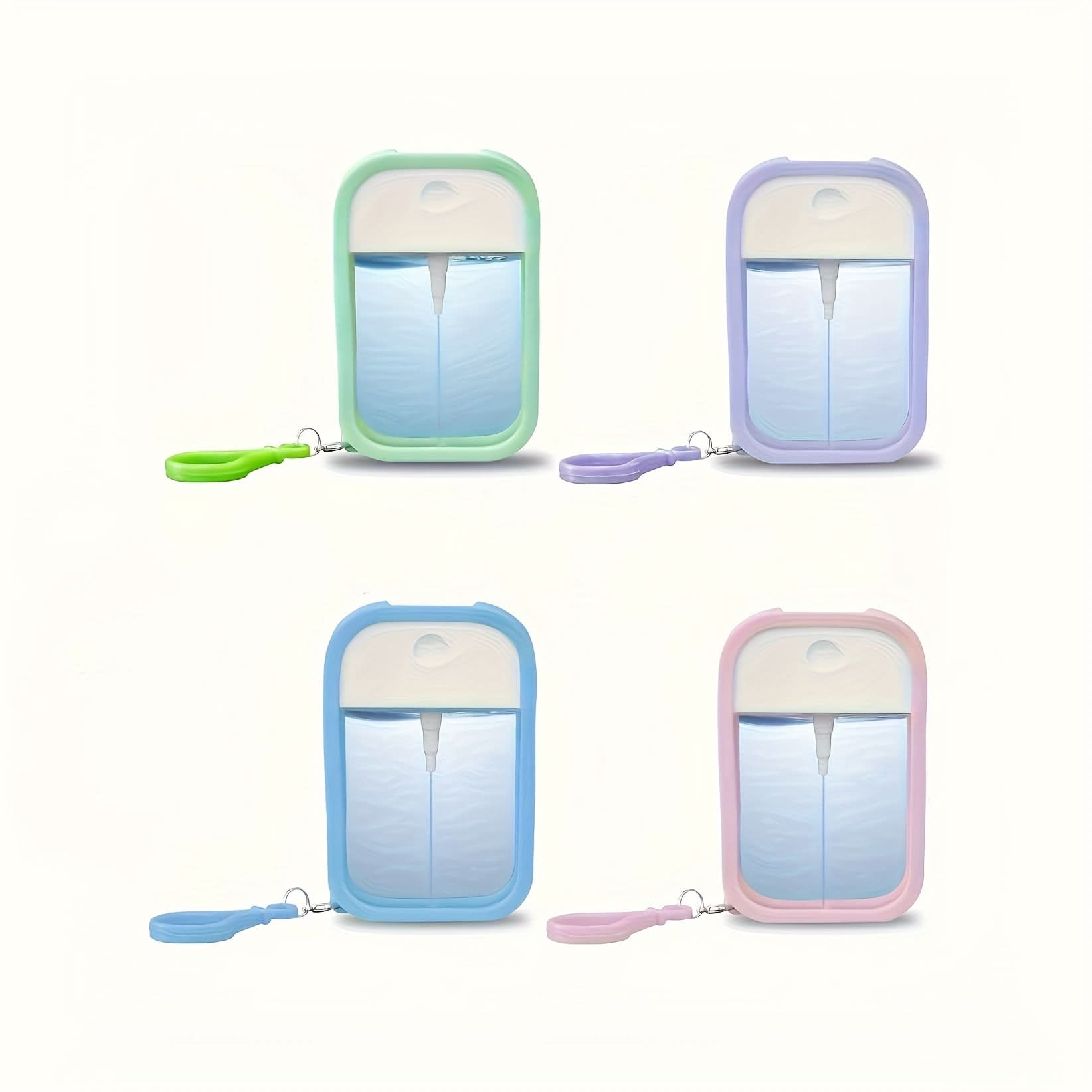 Card-Shaped Refillable Travel Spray Bottles