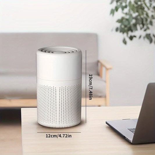 True HEPA Air Purifier - Digital Display Air Cleaner for Rooms up to 500ft²