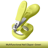 Baby Nail Clipper Set with LED Light & Magnifier – Safe Newborn Nail Scissors & Safety Clippers Kit