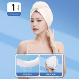 Disposable Quick-Dry Hair Towel Wrap – Super Absorbent Thickened Shower Cap for Fast Hair Care