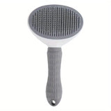 Self-Cleaning Dog Slicker Brush for Deshedding