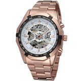 Forsining Men's Automatic Mechanical Watch – Business Style, Steel Band
