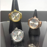 BOZHI Women's fashionable Rhinestone Ring Watch – Quartz Finger Watch