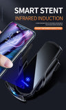 15W Fast Charging Wireless Car Phone Holder with Automatic Clamping & Adjustable Navigation Mount