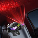 180W Fast Car Charger – 4-in-1 Smart Charging Adapter with Starry Sky Light & Aromatherapy Design