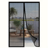 Summer Mesh Curtain Insect Repellent EasyInstall Magnetic Mesh Curtain for Summer  Insect  Mosquito Repellent Breathable Polyester Blend Classic Style Ideal for Bedroom Living Room  Wardrobe Doors