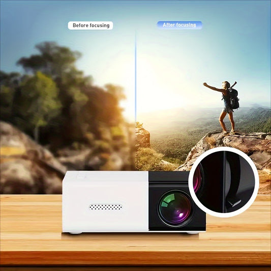 HD Mini Projector  Enhance your movie TV and gaming experience for home theater projectorvideo projector
