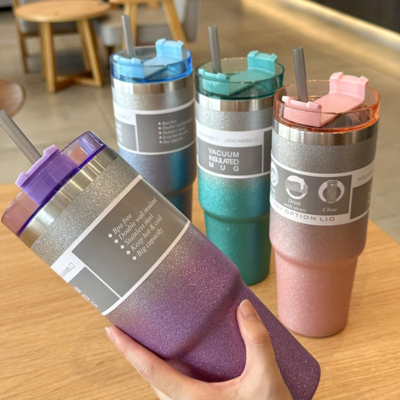 1pc 30 Oz900ml Stainless Steel Insulated Bottle  Keep Your Drinks Hot Or Cold For Hours  Perfect For Home Office And Travel