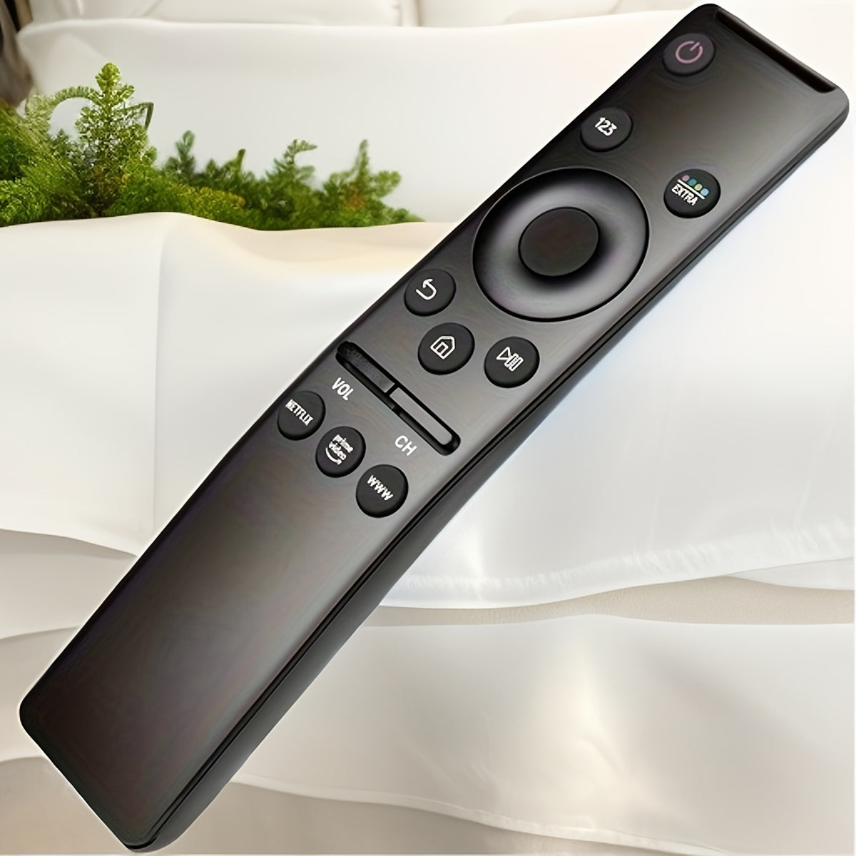 1pc Universal Remote Control  Effortless Access to Netflix Prime Video and More on All Samsung TVs Smart TVs LED LCD HDTVs Including 4K 8K 3D Models  Battery Powered Easy to Use and Compatible with 18 Devices