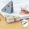 MultiColor 10Pack Triangle Binders  Durable AntiCurl  SpaceSaving  Organize  Protect Your Documents