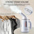 1pc Rapid HeatUp Handheld Garment Steamer  UltraPowerful Versatile  Portable  Safe for All Fabrics Ideal for Home  Travel Use  Compact  Lightweight Design