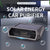 Solar powered car air purifier automatic parking operation effectively decomposes odors sterilizes and disinfects without the need for consumables Solar panel builtin lithium battery fully charged with a range of 1015 days