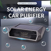 Solar powered car air purifier automatic parking operation effectively decomposes odors sterilizes and disinfects without the need for consumables Solar panel builtin lithium battery fully charged with a range of 1015 days