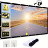 Portable Hd Projection Screen 7284100 Inch  Foldable WrinkleFree For Home Theater  Outdoor Use Portable Projector Screen