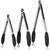 3packs Food Clip Multifunctional Silicone Stainless Steel Food Tongs Antiscalding Barbecue Clip Steak Clip Salad Tongs Grilling Tongs Food Serving Tongs Buffet Tongs 81013in Kitchen Utensils Kitchen Supplies Back To School Supplies