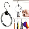 Versatile 360 Rotating Hanger For Belts Caps Ties  More  SpaceSaving Metal Organizer For Closet Bedroom Dorm
