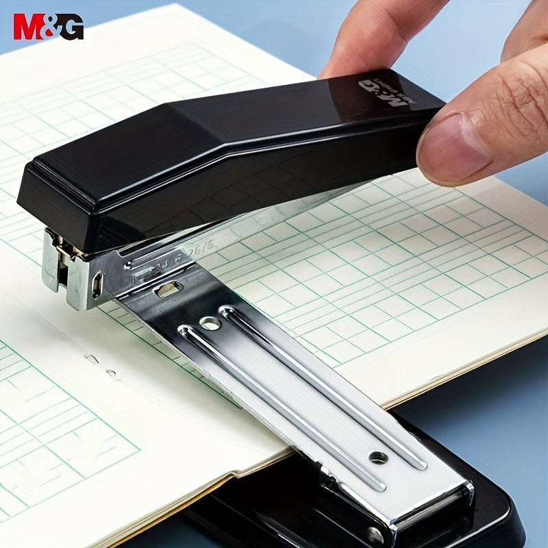 MG Deluxe Manual Stapler  Rotatable LaborSaving MultiFunctional and Ergonomic Design for Effortless Paper Fastening  Perfect for Students and Home Office Use