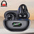 Open ear clip wireless earplugs BT 53 sports earphones builtin microphone with Ear Hook and Ear Hook wireless charging box and display