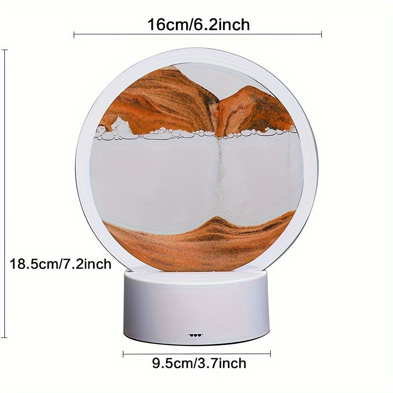 1pc 3D LED Moon Lamp With Stand 16 Colors Remote Control USB Powered And Modern Plastic Night Light Perfect Gift Bedroom  Home Decor