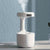 Anti Gravity Humidifier with LED Clock Display Ultrasonic Water Drip Humidifier Cool Mist Aromatherapy Diffuser Floating Water Droplet Humidifier Rain Cloud Diffuser Levitating Water Drop
