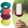 Silicone Ice Cream Holder Stand Summer Popsicle Holder LeakProof Cone Support with Drip Guard Portable ChildrenS Ice Pop Mold Tray with Carrying Cases for OnTheGo Snacks  Dishwasher Safe