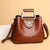 Womens Retro Style Handbag Stylish Crossbody Bag PU Leather Shoulder Purse For Daily Use