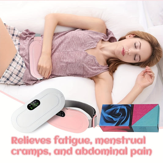 Portable Cordless Heating Pad Menstrual Massage Heating Pad For Cramps Endometriosis Pain Relief Muscle Relaxation Winter Warmth Portable Quick Heat Pads Are A Musthave Item For Women And Girls