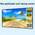 84Inch Giant Portable 4K 3D Foldable Projector Screen  Perfect for Home Theater Outdoor Movie Nights and Indoor Presentations  Durable AntiCrease and Easy to Set Up