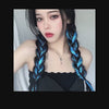 Invisible One-Piece Dyed Wig – Long Straight Realistic Hair Extension for Women - 55cm long