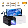 Portable Mini Home Theater Projector  HD Cinema Experience with Smartphone Wired Screen Sharing Compact Design and Easy Setup for Indoor and Outdoor Use