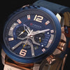 Men's Business Chronograph Watch – Waterproof Analog Quartz Wristwatch