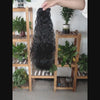 Fluffy Curly Ponytail Wig for Women – Water Ripple Velcro Extension - 55cm long