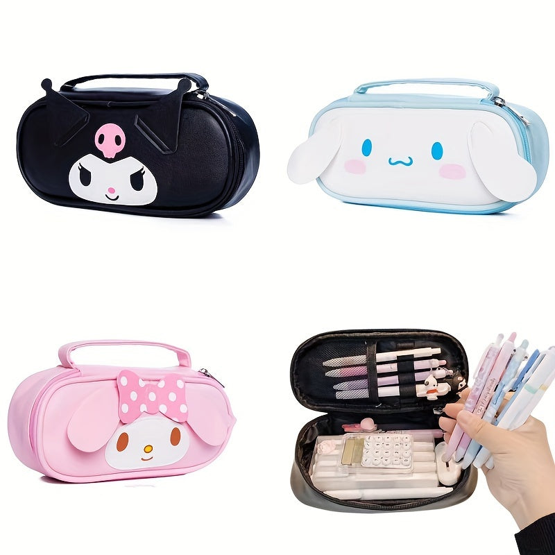 Sanrio Kuromi My Melody  Cinnamoroll Portable Storage Box  Versatile Makeup Bag  Pencil Case My Melody Pencil Case My Melody Bag