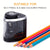 1pc Fast Sharpening Electric Pencil SharpenerPortable  Safe DesignEfficient for 68mm PencilsPerfect for Students  Office