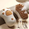 1pc 3in1 Electric Steam Cat Brush  Ultimate Grooming Tool with SelfCleaning Silicone Massage Bristles Hair Remover  Coat Care for Cats  Dogs  Stylish Paw Design