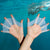 Silicone Webbed Swim Gloves for Men  Women  Aquatic Fitness  Training Paddles Water Resistance Gloves for Snorkeling Aerobics and Water Sports Blue Pink Light Blue Green Yellow