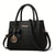 Fashion Embroidery Handbag Solid Color Crossbody Bag Elegant Top Handle Tote Bag Purse For Women